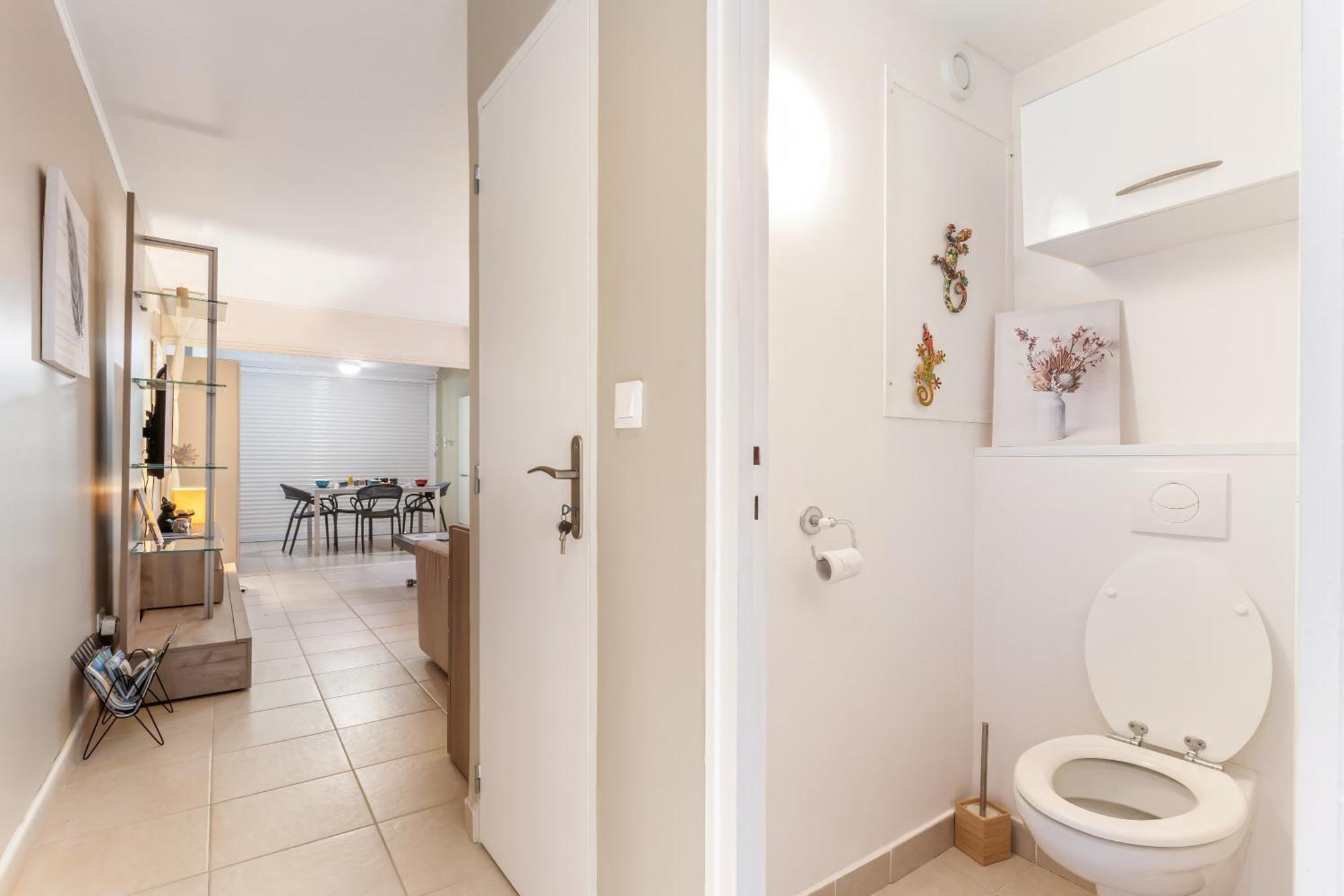 Vue Imprenable Sur Le Lagon, Appartement 1Ch 4P Baie Nettle Eksteriør bilde